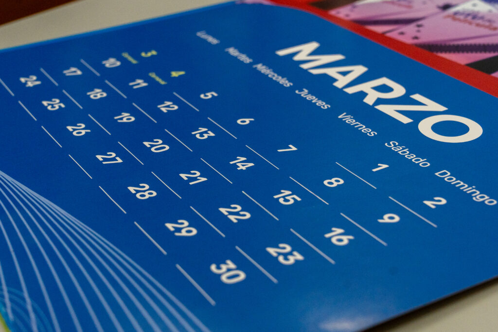 CALENDARIO DE ACTIVIDADES 2026