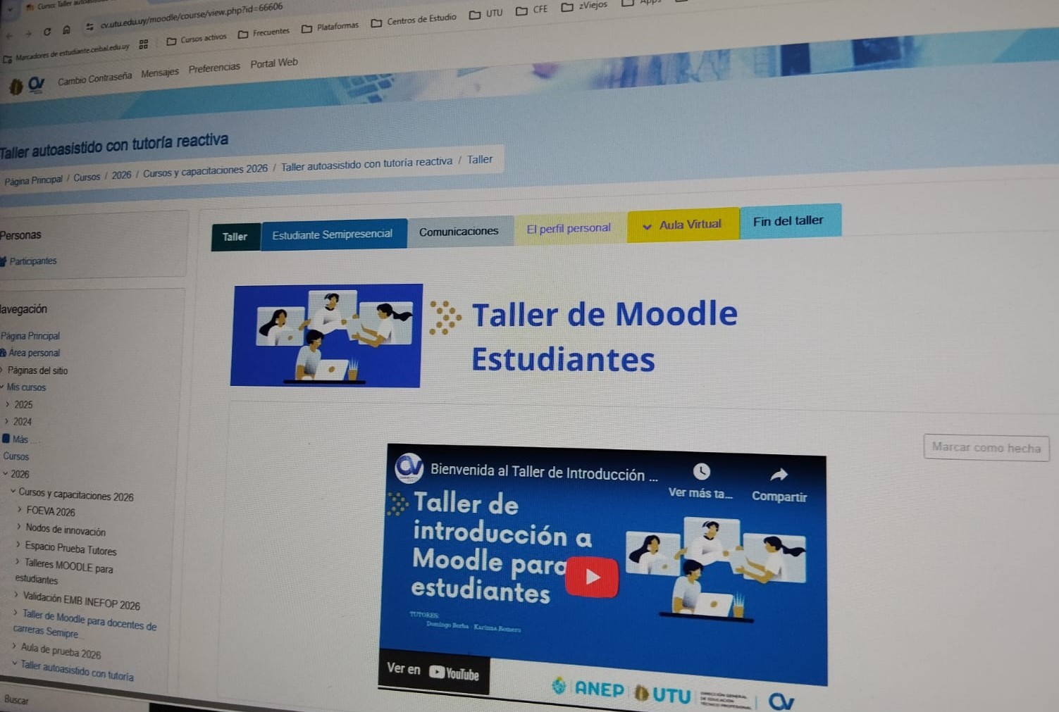 Campus Virtual brindó talleres de Introducción a Moodle a más de 800 estudiantes de todo el país en el comienzo de clases