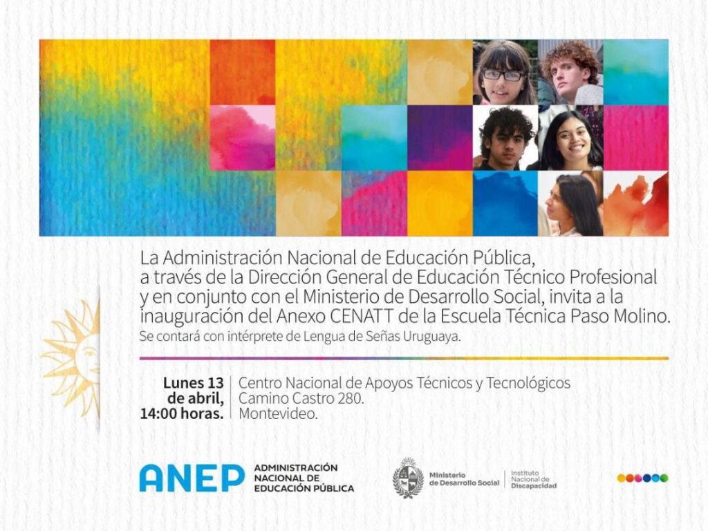 Se inaugurará el Centro Nacional de Apoyos Técnicos y Tecnológicos