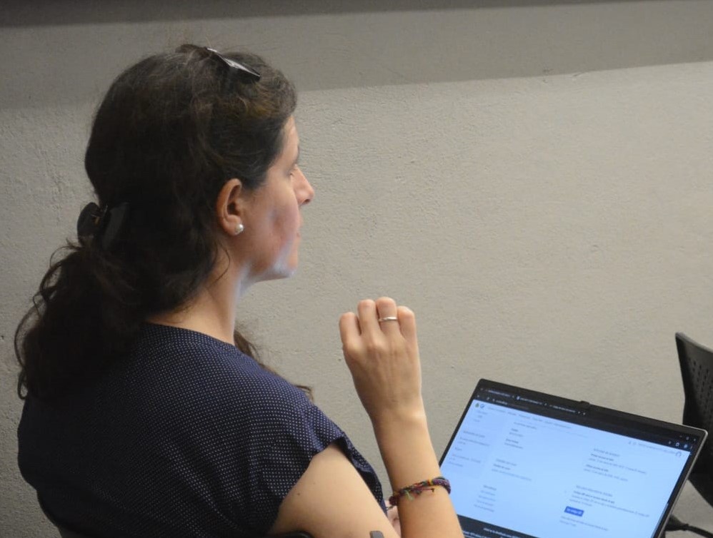 Actividades de capacitación para funcionarios, pasantes y becarios de todo el país