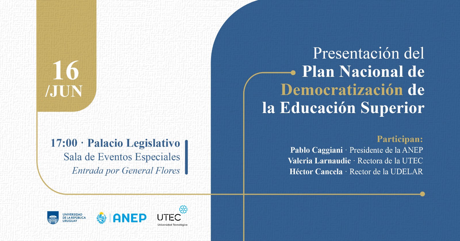 Plan de Democratización de la Educación Superior