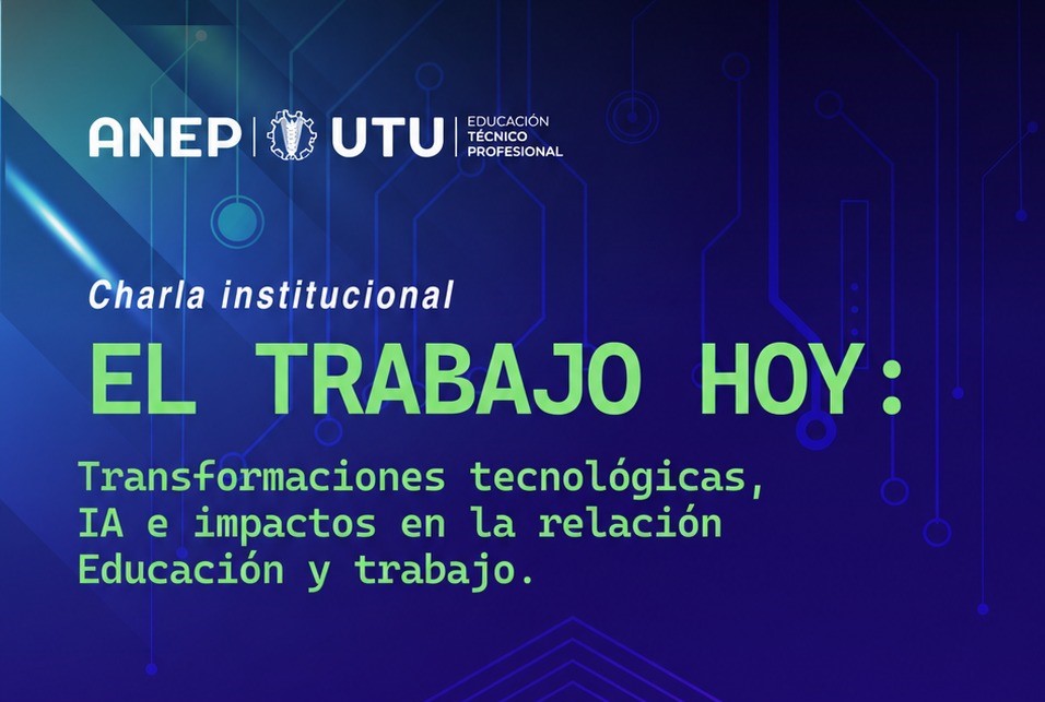 Charla institucional en Salón de Actos de UTU: se invita a participar