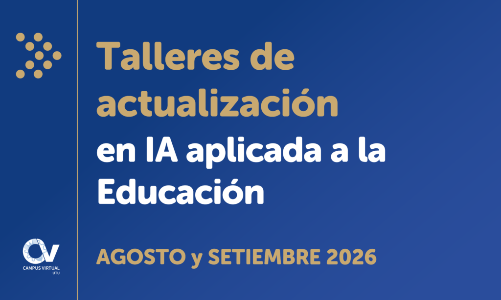 Se invita a participar a los docentes interesados en potenciar el uso de la Inteligencia Artificial: ver temáticas y fechas